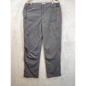Rail Riders LOA Cargo Pants Lined Mens Large Zip Pockets Adventure Gray 38x31.5